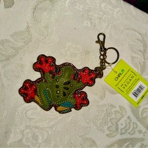 NWT Chala Frog Key Fob/Coin Purse - Vegan Leather